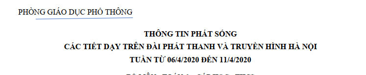 Lich phat song mon Toan Tuan tu 06 4 den11 4 Tr1